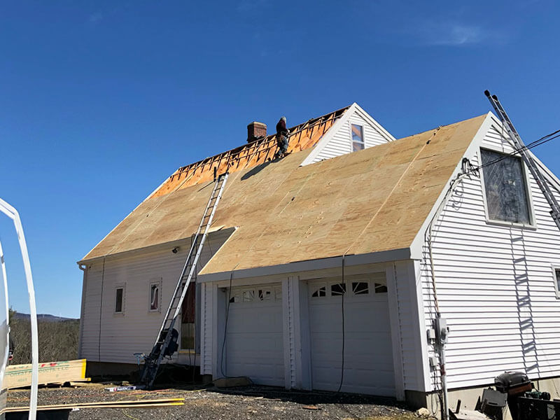 Massachusetts roof replacement